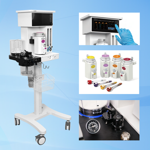 Tragbare Hundetier-Anästhesie geräte Medizinische Katze Veterinär instrument Vanesthesia-Maschine Komplett mit Patienten monitoren - Product Image 3