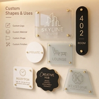 Nouvelle conception 2026 – Plaque de porte personnalisée pour hôtel, numéro d'adresse, numéro de maison, plaque extérieure pour hôtel