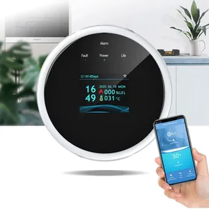 Cảm Biến Báo Động Rò Rỉ Khí Dễ Cháy CPVAN LPG Trung Tính Không Dây Tuya Thông Minh WIFI Gas Detector