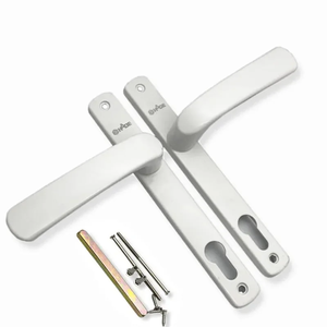 Manija Moderna de Aleación de Aluminio para Puertas de Aluminio, Distancia entre Ejes de 85mm/92mm, Distancia entre Agujeros de 193mm/115mm, Fácil Instalación - Product Image 4