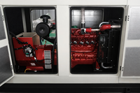 Groupe électrogène silencieux au biogaz 200 kW 250 kVA à alimentation directe usine, moteur Weichai WP12D, ATS AVR pour élevage de poulets