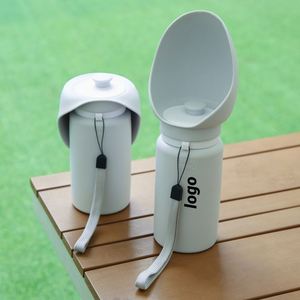 Fontaine à eau pliable en silicone pour animaux de compagnie, système de boisson anti-reflux pour les sorties, gourde et fontaine à eau pour animaux, fournitures pour animaux de compagnie - Product Image 2