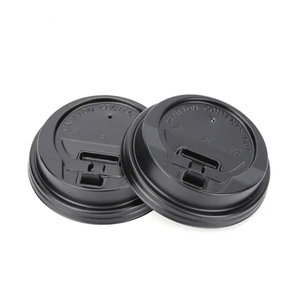 Tùy chỉnh dùng một lần PS PP Pet nhựa cốc cà phê nắp uống nóng nắp Nắp 8oz 12oz 16oz nắp nhựa cho cốc giấy - Product Image 1