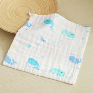 Lingette à langer en coton mousseline douce et absorbante pour bébé nouveau-né à la peau sensible - Product Image 1