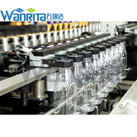 Máquina de moldeo por soplado de botellas de PET de tipo rotativo de alta velocidad completamente automática para 100-2000ml