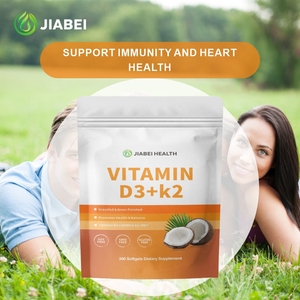 Gélules de vitamine D3+K2 personnalisées en usine, soutiennent la santé immunitaire et cardiaque, suppléments vitaminiques OEM/ODM - Product Image 5