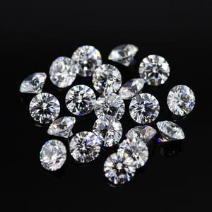 Ngô Châu nhà máy bán buôn Chất lượng cao 3-18mm Vòng cắt 3ex lỏng moissanite đá vvs màu trắng - Product Image 4