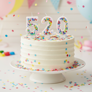 Creative Reusable Mini-Ball Design Birthday & Christmas Candles Numbers Cake <b>Toppers</b> & Decorative Accessories - Product Image 2