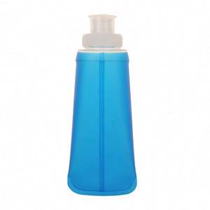 FREE SAMPLE Tpu Soft Flask Running <b>Collapsible</b> <b>Water</b> <b>Bottle</b> Hot <b>Water</b> <b>Bottle</b> with Soft Toy Cover Lid Soft Squeeze Plastic - Product Image 5