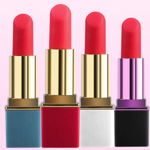 Stimulateur rechargeable pour rouge à lèvres Vibromasseur 10 vitesses Sex Toys Joli rouge à lèvres Vibromasseur pour <span class=keywords><strong>femme</strong></span> Clitoris - Product Image 6