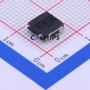 TSA623G25-250 Tactile Switch SMD-4P,6.2x6.2mm Switch Single Pole Single Throw Round Button 2.5N Vertical Mount - Product Image 2