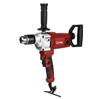 Perceuse électrique à ventilation efficace 220V en gros, moteur à balais à vitesse variable, diamètre de perçage maximal de 32 mm, deux poignées