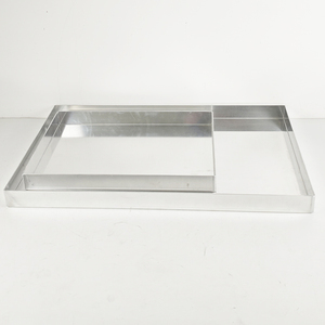 ถาดอบขนมอลูมิเนียมอัลลอยแบบกำหนดเอง ถาดอบคุกกี้ ถาดอบขนมสำหรับ<span class=keywords><strong>อบ</strong></span>และย่าง ถาดอบอลูมิเนียมสำหรับเตา<span class=keywords><strong>อบ</strong></span> - Product Image 1