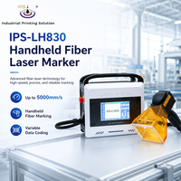 Machine de marquage laser à fibre IPS-LH830 avec contrôle de fréquence de 1 à 100 kHz pour le codage des composants