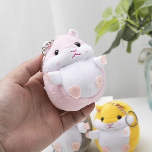 Tùy chỉnh Thú nhồi bông <span class=keywords><strong>hamster</strong></span> hình <span class=keywords><strong>mini</strong></span> <span class=keywords><strong>Plush</strong></span> Keychain - Product Image 6