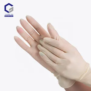 Wholesale Factory Supply Powder Free Disposable Latex Examination Gloves