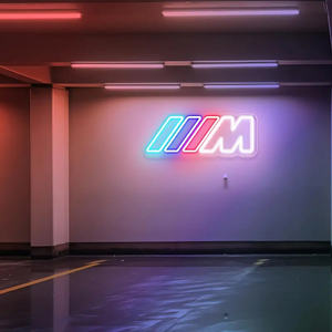 <span class=keywords><strong>ไฟ</strong></span>นีออน LED รูปตัวอักษร M ขายดี ขนาดสั่งทำได้ PVC 12-220V USB แบบยืดหยุ่น ใช้ตกแต่งผนังสวนสนุก แสงสีขาว 5000K สำหรับกลางวัน - Product Image 5
