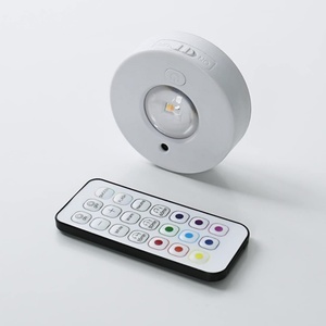 LED Closet <b>Lights</b> <b>Wireless</b> Puck <b>Light</b> with Remote for Counter Kitchen Wardrobe (1 Pack) - Product Image 3