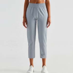 กางเกงลำลองผ้าเฟรนช์เทอร์รี่ใส่สบายสำหรับผู้ชายกางเกงวิ่งโลโก้100% ตามสั่ง - Product Image 3