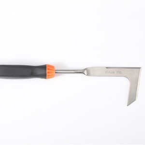 Garden Cultivator Tool Aluminum Alloy 3 Prong With Black Orange Handle For Soil Aeration And Weeding - Product Image 3