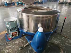 25kg-500kg industrial lã algodão tecido lavanderia centrífuga hidro extrator - Product Image 4