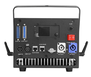 ไฟเวที LED เอฟเฟกต์พิเศษสำหรับไนท์คลับ แสงเลเซอร์ดิสโก้แบบเคลื่อนไหวได้ RGBW 3W 30KPPS ภาพเคลื่อนไหวเต็มรูปแบบ DMX512 ควบคุมด้วยเสียง IP54 - Product Image 5