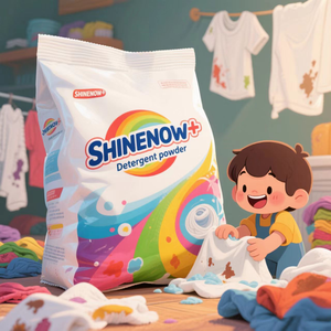 Tốt nhất Trung Quốc bột giặt chất tẩy rửa xà phòng nhà Máy Giá với thiết kế miễn phí đóng gói túi cao cấp giặt sạch hơn - Product Image 1