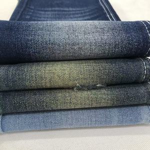 Vải denim xanh đậm cổ điển bán buôn cho quần jean Levi's, chất dày 14oz, kiểu dáng cổ điển, bền màu, không phai, có vân, cuộn - Product Image 3