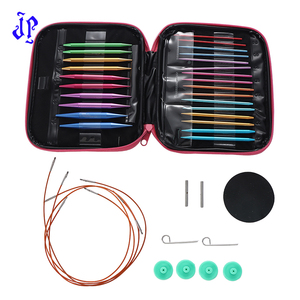 ชุดเข็มถักวงกลมสแตนเลส JP สำหรับถักด้วยมือไหมพรมเข็มถักแบบวงกลม - Product Image 1