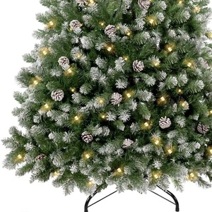 Mejor Opción: Árbol de Navidad Artificial Preiluminado y Predecorado de 6 pies con Puntas Nevadas y Luces - Product Image 4
