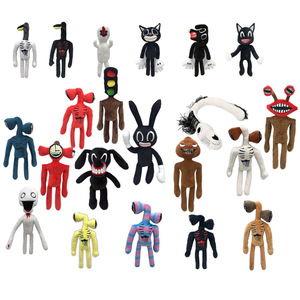 20 Styles tête de sirène Cosplay jouet en peluche Anime poupée en peluche jouet Anime oreiller cadeau de noël 30-40CM - Product Image 1