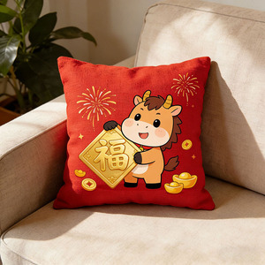 Cojines y Fundas de Almohada Decorativos para el Hogar, Año del Caballo 2026, Superventas, Extra Suaves, para Sofá - Product Image 2