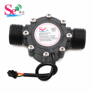 Débitmètre à effet Hall en nylon pour eau, 2-100 LPM, DN25, sortie impulsionnelle, pour pompe de piscine, personnalisable OEM - Product Image 1