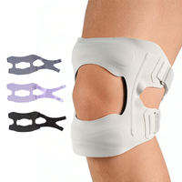 Genouillère Aofit réglable en Spandex et Nylon avec fermeture auto-agrippante pour adultes unisexes - Soutien respirant et antidérapant pour la course et le football