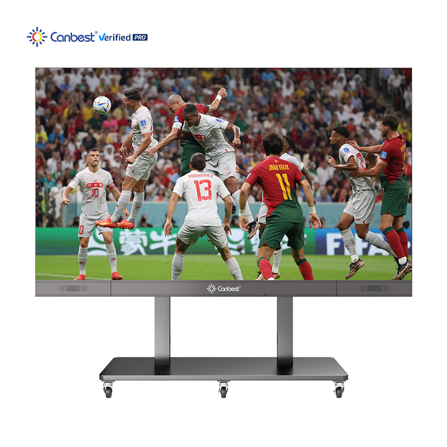 Canbest UTV FOLD 0.78mm Pixel Pitch 4K UHD COB Foldable LED Display Screen All in One Electric Lift Video Wall for Trade Shows