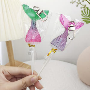 Buena calidad Lidao Pvc estrella de mar <span class=keywords><strong>novela</strong></span> llavero personalidad estudiante bolsa piruleta sirena bar adornos colgantes al por mayor - Product Image 4