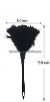 Plumero de plumas de pavo de Color Natural reutilizable de mano ecológico rosa fuerte teñido para suministros de limpieza fiesta hogar coche Oficina