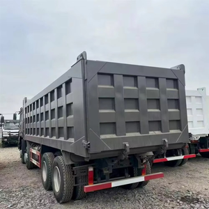 Camion benne SINOTRUK HOWO 8x4 d'occasion reconditionné, 380 CV, Euro 2, pneus neufs, bien entretenu, 12 roues, prix bas pour l'Afrique - Product Image 2