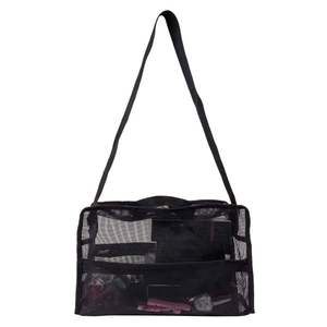 Bolsa de malla plegable, resistente, reutilizable, con correa para el hombro, bolsa de compras - Product Image 4