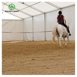 Grand chapiteau de tentes en aluminium en PVC pour événements sportifs Parasol pour l'équitation - Product Image 1