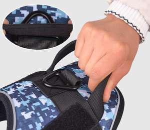 戦術犬用ハーネスセットカスタムパーソナライズトレーニング作業高級戦術犬用ベストハーネス - Product Image 4