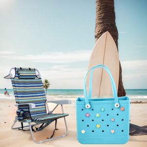 Flower Charm Accessory for Bogg Bags and Simply Southern <b>Totes</b>, Decorative Accessories to Customize Your Beach <b>Tote</b> Bag - Product Image 3