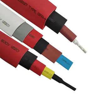 colours heat shrink tubing decorative 15mm heat shrink sleeve for wires and cables