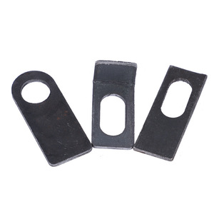 Supports d'angle en fer Da Peng, plats, à angle droit, avec trou ovale, pour accessoires de porte, fenêtre et garde-corps - Product Image 4