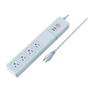 electrical extension socket with usb plug smart wifi socket with 4 outlet extension socket