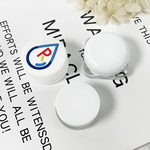 Nhỏ lọ thủy tinh 3ml 5ml dầu lọ thủy tinh container với màu đen/trắng có nắp đậy - Product Image 2