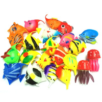 Vif Paysage Aquarium Ornement Décoration Poisson En Plastique Flottant Poissons Artificiels Petit Poisson Tropical Simulation