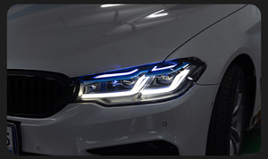 Koplampunit voor BMW G30 (2018-2020), dubbele kleur, schakelbare LED-koplampen met richtingaanwijzer - Product Image 4
