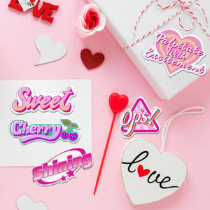 3D Çocuklar İçin Kabarık Etiket Sayfası Promosyon DIY El İşi Sevimli Karikatür Dekoratif Günlük Etiketleri - Product Image 3