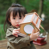 Bricolage Nature Jouets Bungalow forme Critter Cage Bug Catcher Maison Insecte Habitat